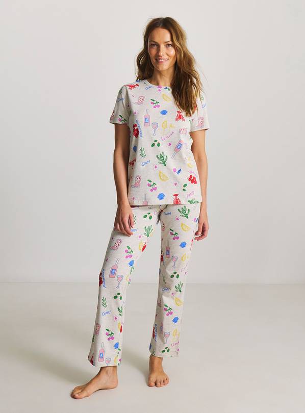 SIMPLY BE Pretty Secrets Pyjama Set 16-18